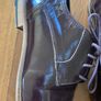 Kurt Geiger Oxford Leather Laced Shoes - Grape Colour- Size 42 Image 4