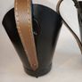 Pair of Metal & Leather Equestrian Candle Holders Image 4