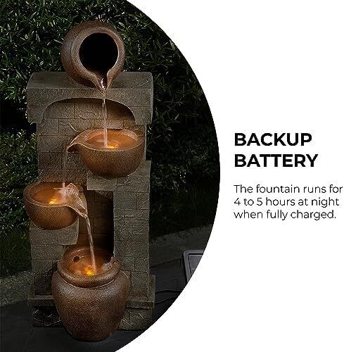Solar Powered Water Feature