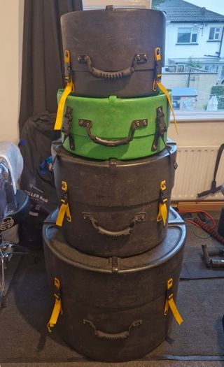Grestch Renown drumkit (4 piece) with hardcases