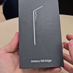 Samsung S25 Edge Black 256GB 12GB Brand Brand New 2 Year Sansung Warranty Open to Trade or Swap