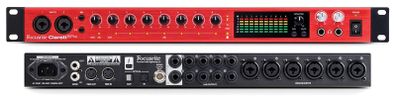 Focusrite 16 channels recording rig.