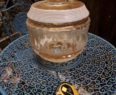 Vintage Amber Light Shade