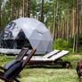 Luxury 5m(16.4ft) Extremely Strong Structure For Irish Weather Dome Igloo Glamping Image 6