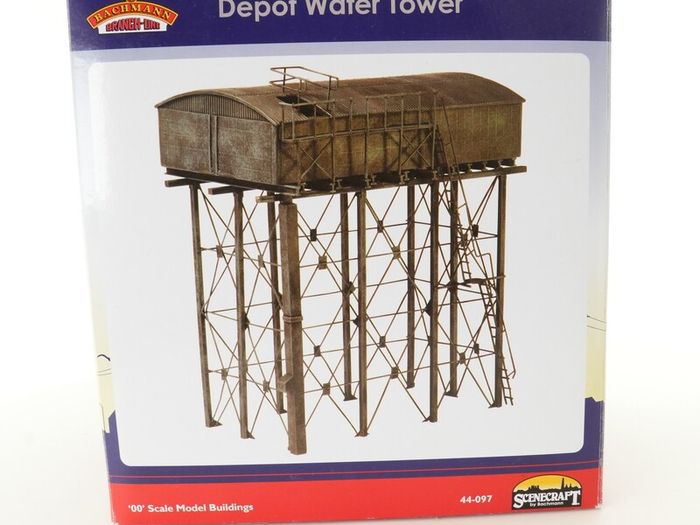 Bachmann Scenecraft 44-097 Depot Water Tower 00 Scale