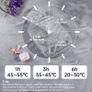 Hot Water Bottle with Luxury Cosy Faux Fur Cover,2L Leakproof Large Hot Water Bag for Neck,Shoulder,Hand Feet Warmer,Gifts for Women,Men Image 6