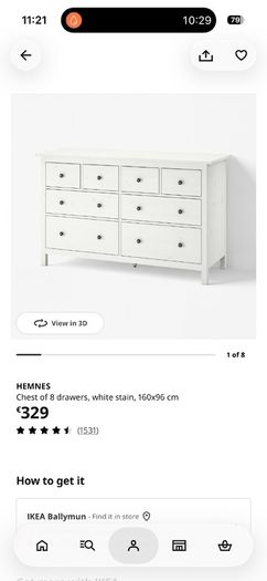 Chest of 8 Drawers