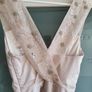 French Connection Hermione Barley Sugar beaded cross back Sz 8 - Bnwt Rrp 210 Euro Image 9