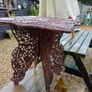 Large Antique Anglo-Indian Campaign Table Image 5