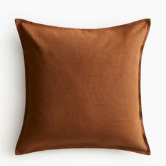 Linen blend cushion cover
