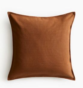 Linen blend cushion cover