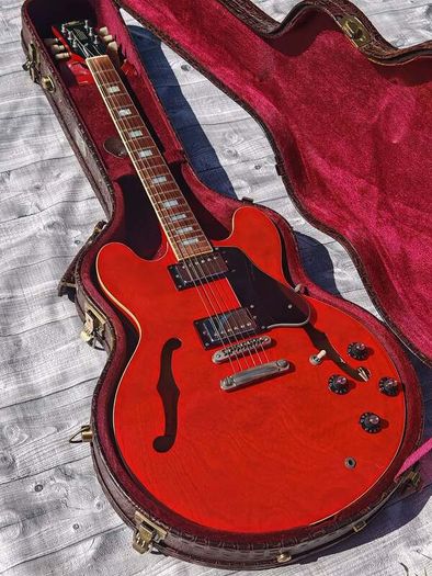 1978 Fernandes MIJ FSA60 (ES335) Semi Hollow Guitar (Delivery available)