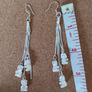 925 silver bear earrings Image 3