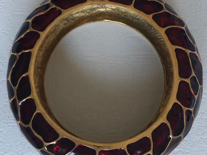 Panther print enamel bracelet from Mawi