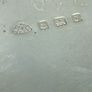 Vintage sterling silver trinket dish, fully hallmarked Birmingham 1933. Image 3