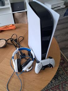PS5 with Turtle Beach Headset