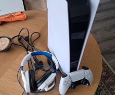 PS5 with Turtle Beach Headset