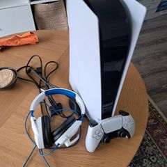 PS5 with Turtle Beach Headset