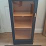 Rossmore corner glass display cabinet, sideboard and music system unit. Image 7