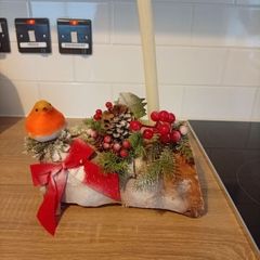 traditional Christmas logs