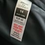 Navy & White Striped Mac - Size 14 Image 6