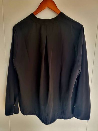 Black Selected Femme V-Neck Top, SIze 42