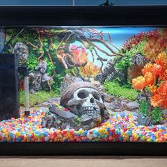 Aquarium 17-litre LED light Black