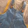 12-18m, Zara Denim Toddler Pinafore Image 2