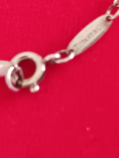 Silver Tiffany And Co  Elsa Peretti  Necklace