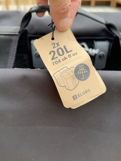 ELOPS Double Bike Pannier Bags