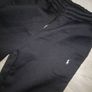 Black fleece sweatpants Image 2