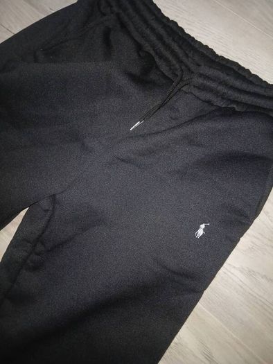 Black fleece sweatpants