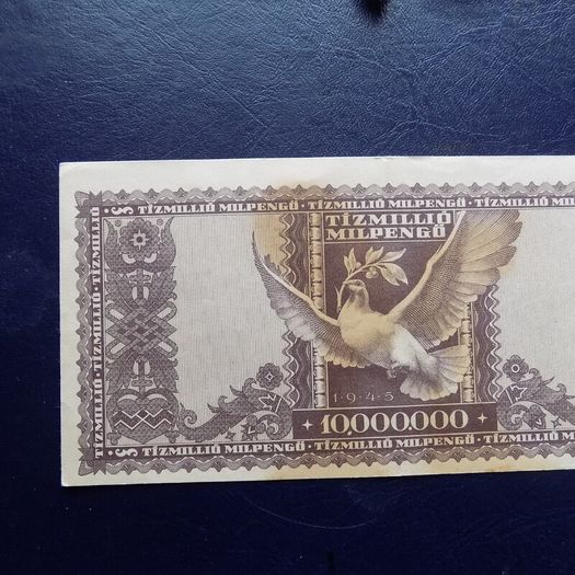 Hungary 1946. 10,000,000 Pengo.Collectable Condition.