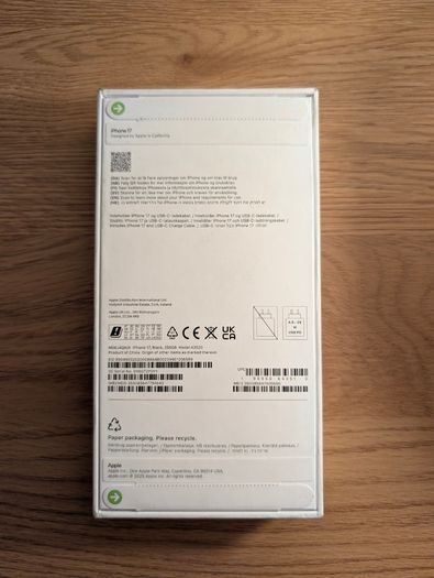 iPhone 17 Brand New Sealed Irish phone