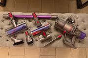 Dyson v10 hoover with genuine accessories