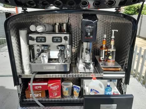 Coffee van piagio ape 50