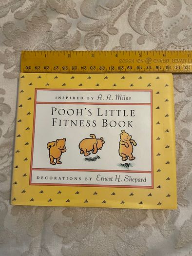 Pooh's Little Fitness Book - Vintage Book - Collectible Humour