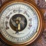 Vintage aneroid wall barometer by Egans of Cork Image 3
