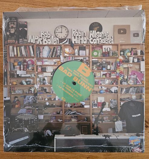 Bad Bunny "NPR Music Tiny Desk Concert" 12" Purple Vinyl Sealed
