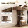 Industrial Console Table with Drawer Image 5