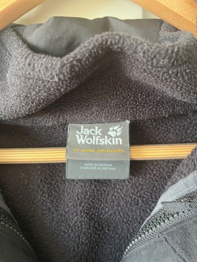 Jack Wolfskin Men's Black Outdoor Jacket Size M