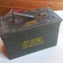 Military ammo metal box, old, original, D18 Image 2