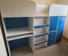 High Sleeper Cabin Bed