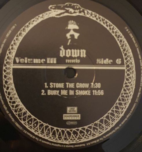 Down  Threefold Live: Diary Of A Mad Band. NEAR MINT 3 x Vinyl, LP, Album NO DVD INCLUDED
