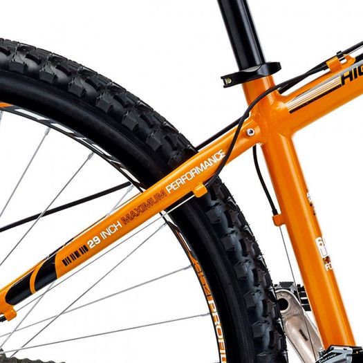 16" Coyote Highway Gents Alloy FS Disc 29er, 21 Speed, Orange/White