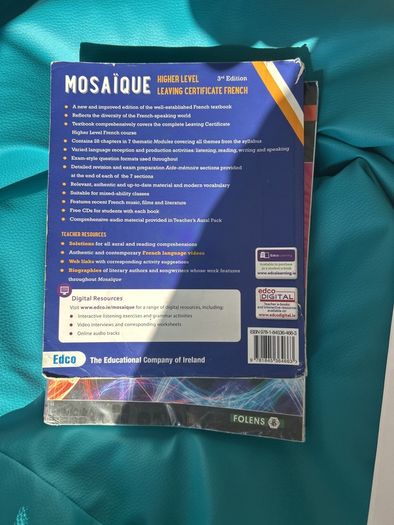 Mosaique French higher level leaving Cert