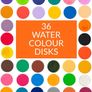 Brand New Create Watercolour Set - 36 Colours Watercolour Paint Set, Portable Travel Watercolour Pan and Paint Brush, Beginner Student Watercolour Cakes Image 3