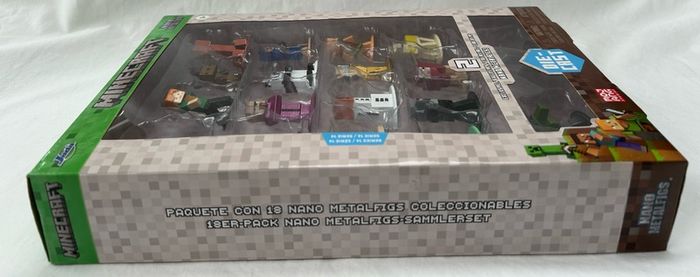 Jada Minecraft Nano Metalfigs Series 14 Die Cast Figures 18-pack - Boxed.