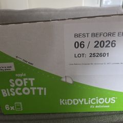 Apple soft biscuits for baby