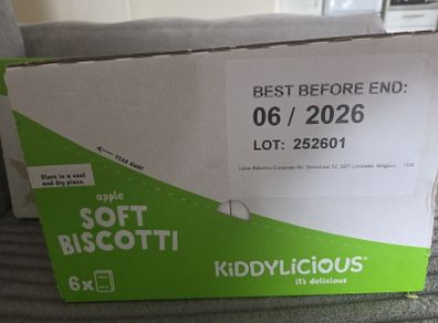 Apple soft biscuits for baby